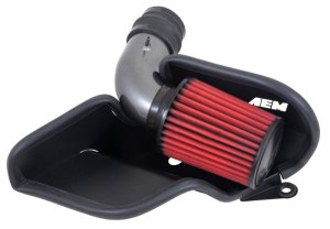 Volkswagen Jetta Performance Air Intake - AEM Induction - Cold Air Intake System - Gunmetal Gray - `11-`14